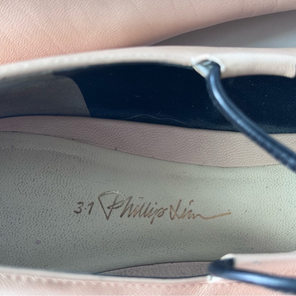3.1 Phillip Lim Pointy Lace Up Wrap Around Ballet Flats Shoes Women’s Size 40 - Picture 8 of 11